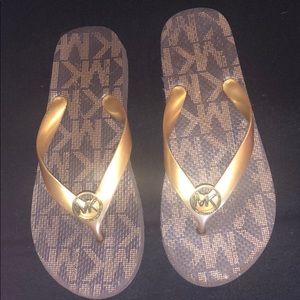 Michael Kors flip flops